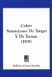 Color : Sensaciones de Tanger y de Tetuan (1919)