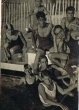Armand Dahan avec ses amis de natation