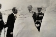 L'Empereur Wilhem II saluant Abdel Malek, à sa gauche Herr Marum traducteur de la légation allemande à Tanger